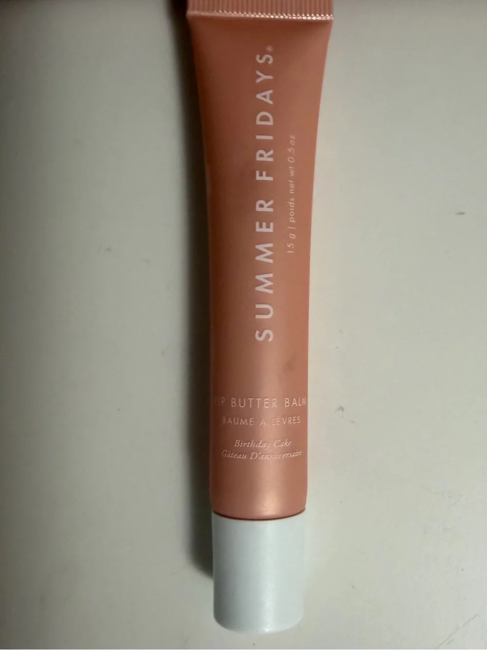 SUMMER FRIDAYS Lip Butter Balm Treatment- Birthday Cake (NO BOX)